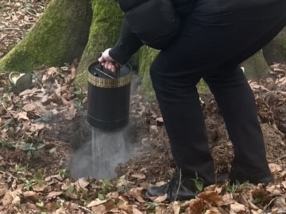 Dispersion des cendres