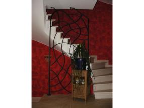 Hand-forged railing