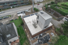Ehlange multifamily house in wood
