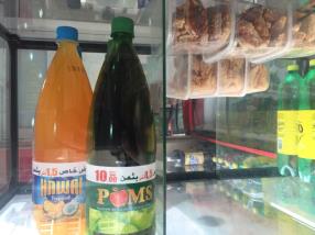 Jus de fruits, boissons gazeuses