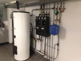 Installation de chauffage 