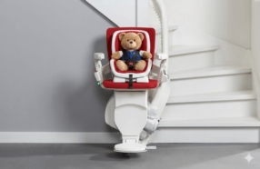 Otolift - Monte-escalier adapté aux enfants