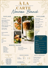 Découvrez le nouveau brunch d’À La Carte !