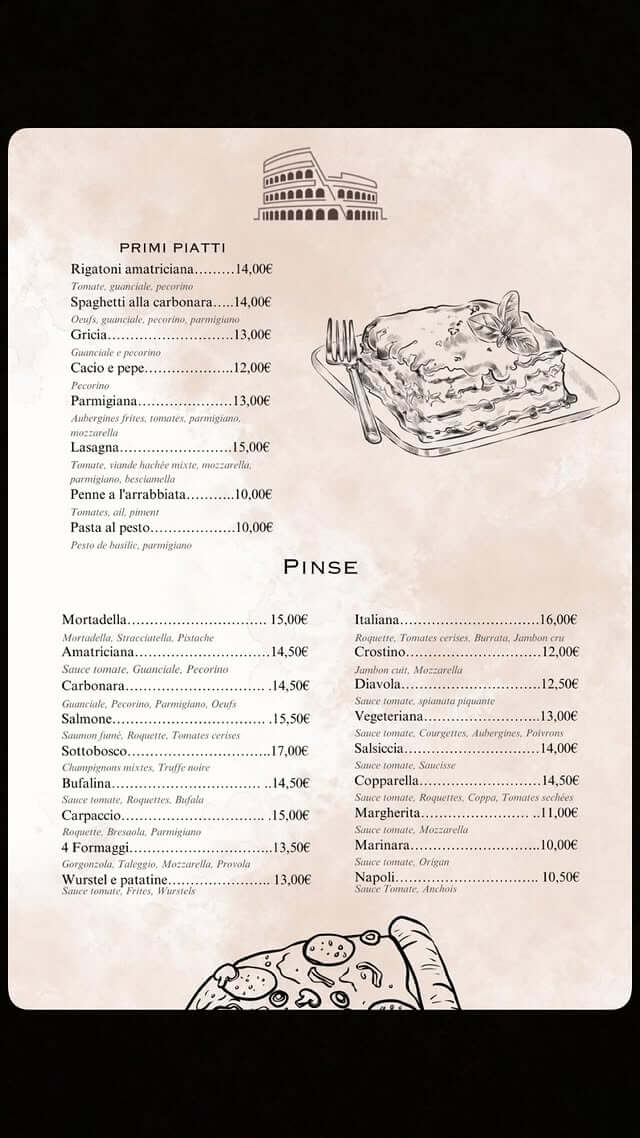 Pinse/Primi piatti 1