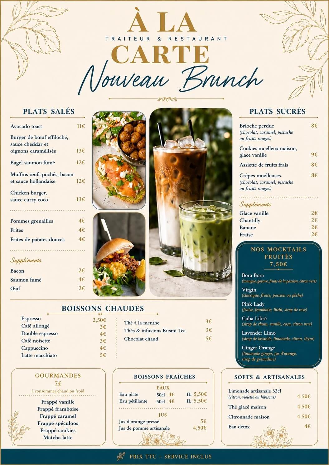 Menu Brunch