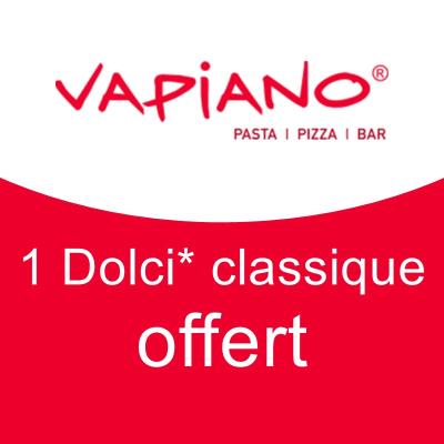 1 Dolci* offert pour l'achat d'un bol